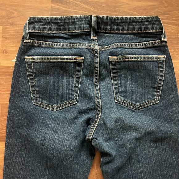 Woman’s Gap Jeans Size 28 Dark Wash Bootcut - Picture 6 of 9